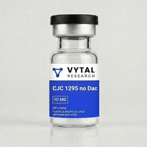 Claude responded: VYTAL Research CJC 1295 No DAC 10mg research peptide vialVYTAL Research CJC 1295 No DAC 10mg research peptide vial