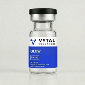 VYTAL Research GLOW 50mg research peptide blend vial