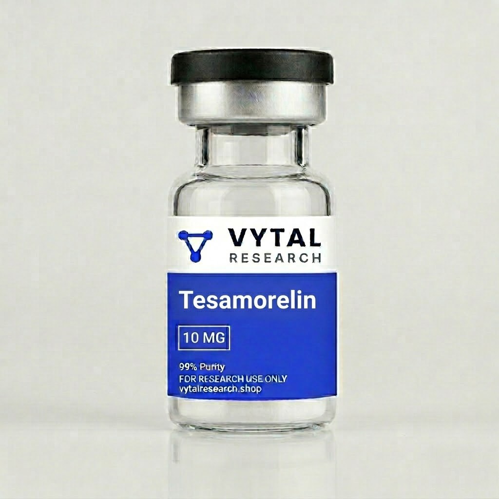 VYTAL Research Tesamorelin 10mg research peptide vial
